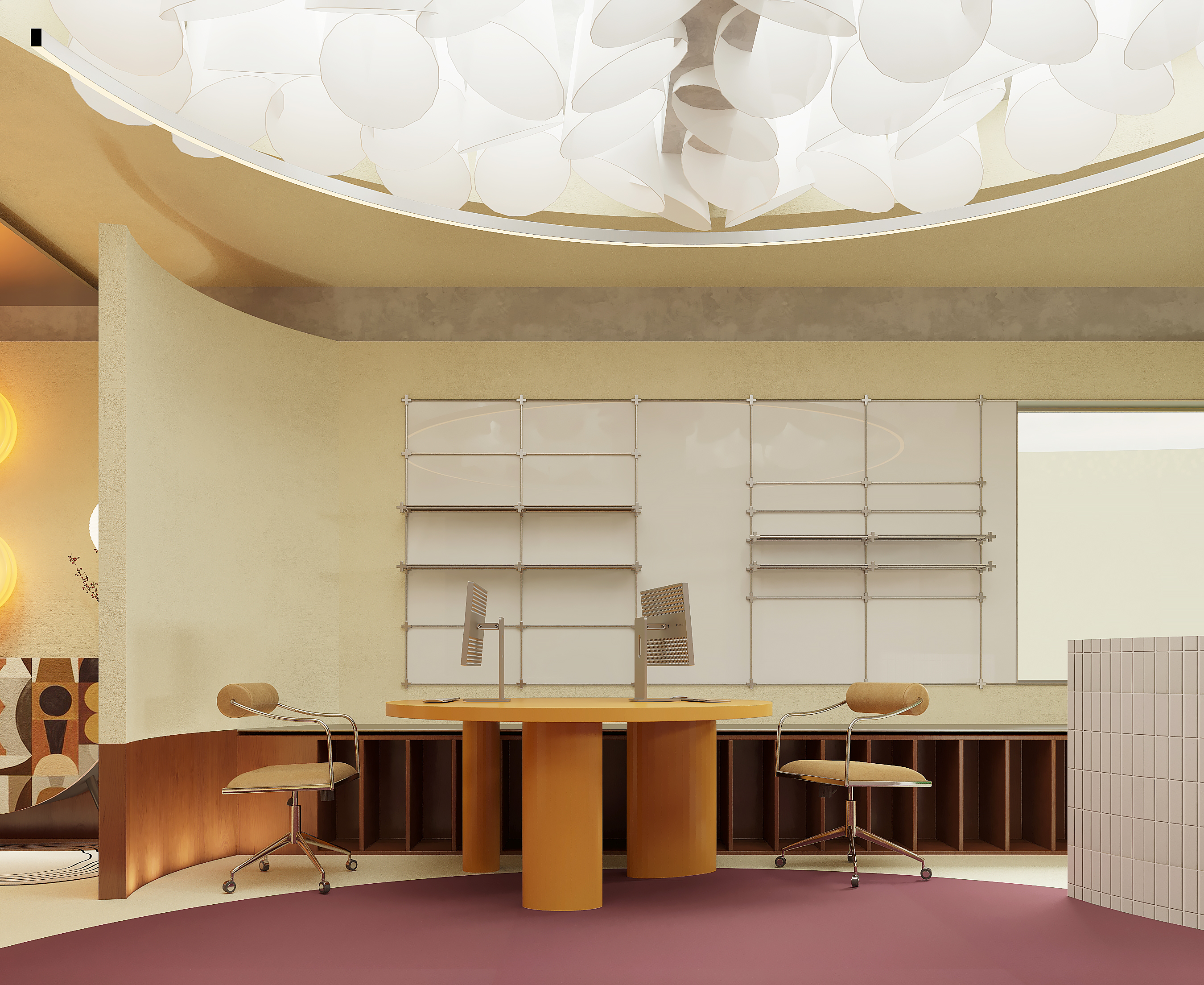 中古包豪斯定制办公展陈空间-15