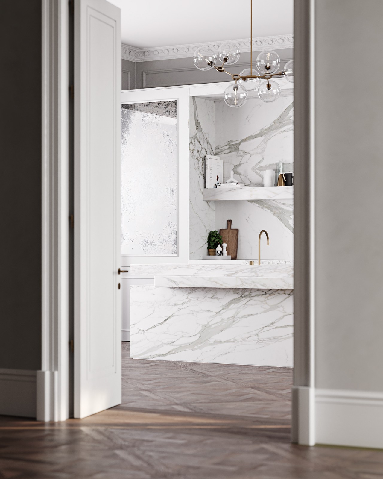 精致优雅的伦敦联排别墅 | Talcik＆Demovicova-1