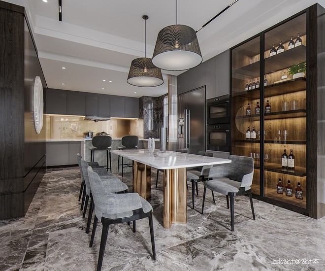 80万元三居180平米装修案例-24