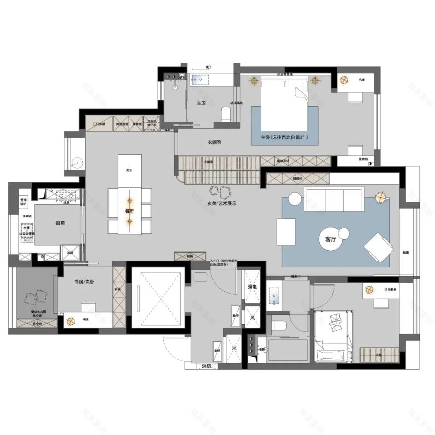 延续沉静 · 上海极简现代新房设计丨中国上海丨仝设计-30