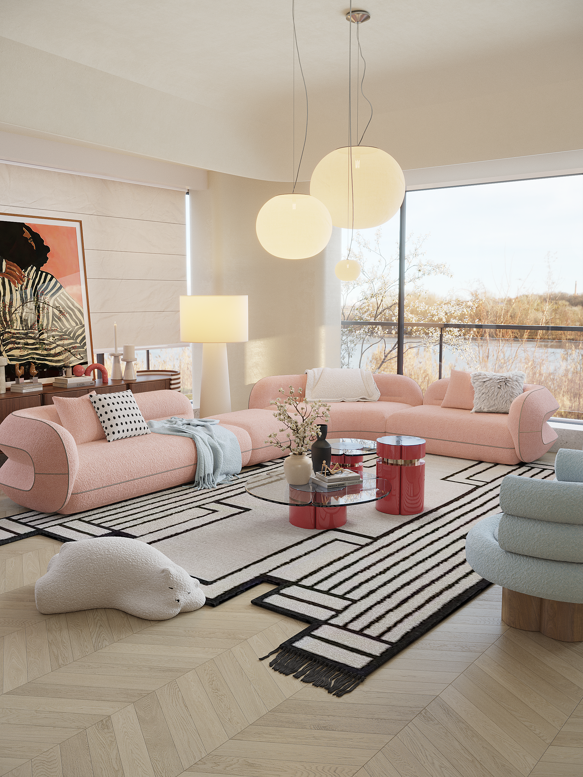 线下品牌家具-产品渲染-0