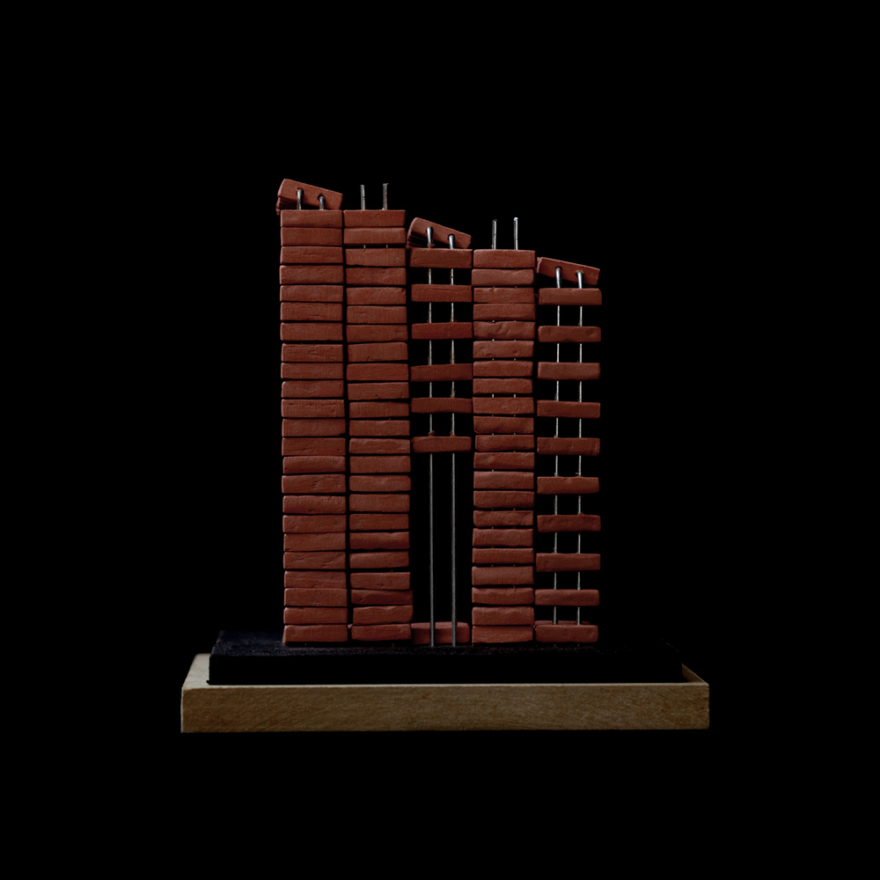 1200 片红砖构建的冥想小教堂-28