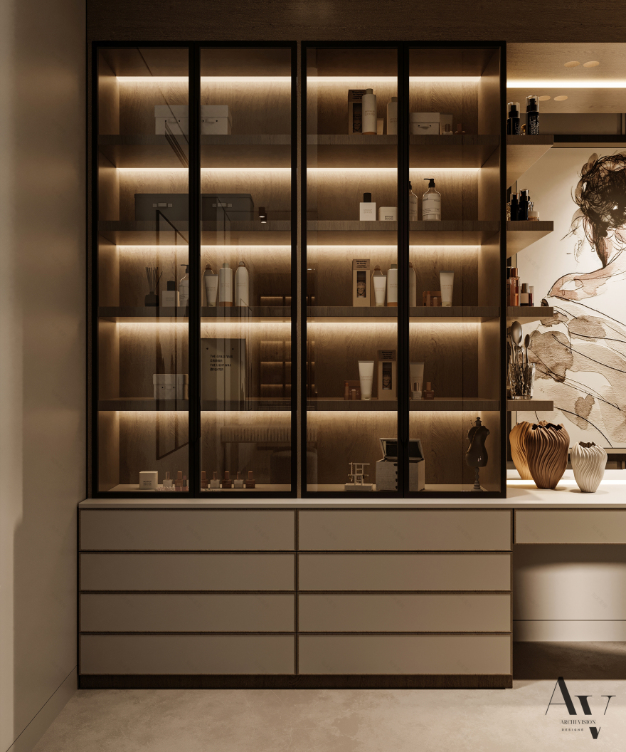 主卧设计项目丨卡塔尔-16