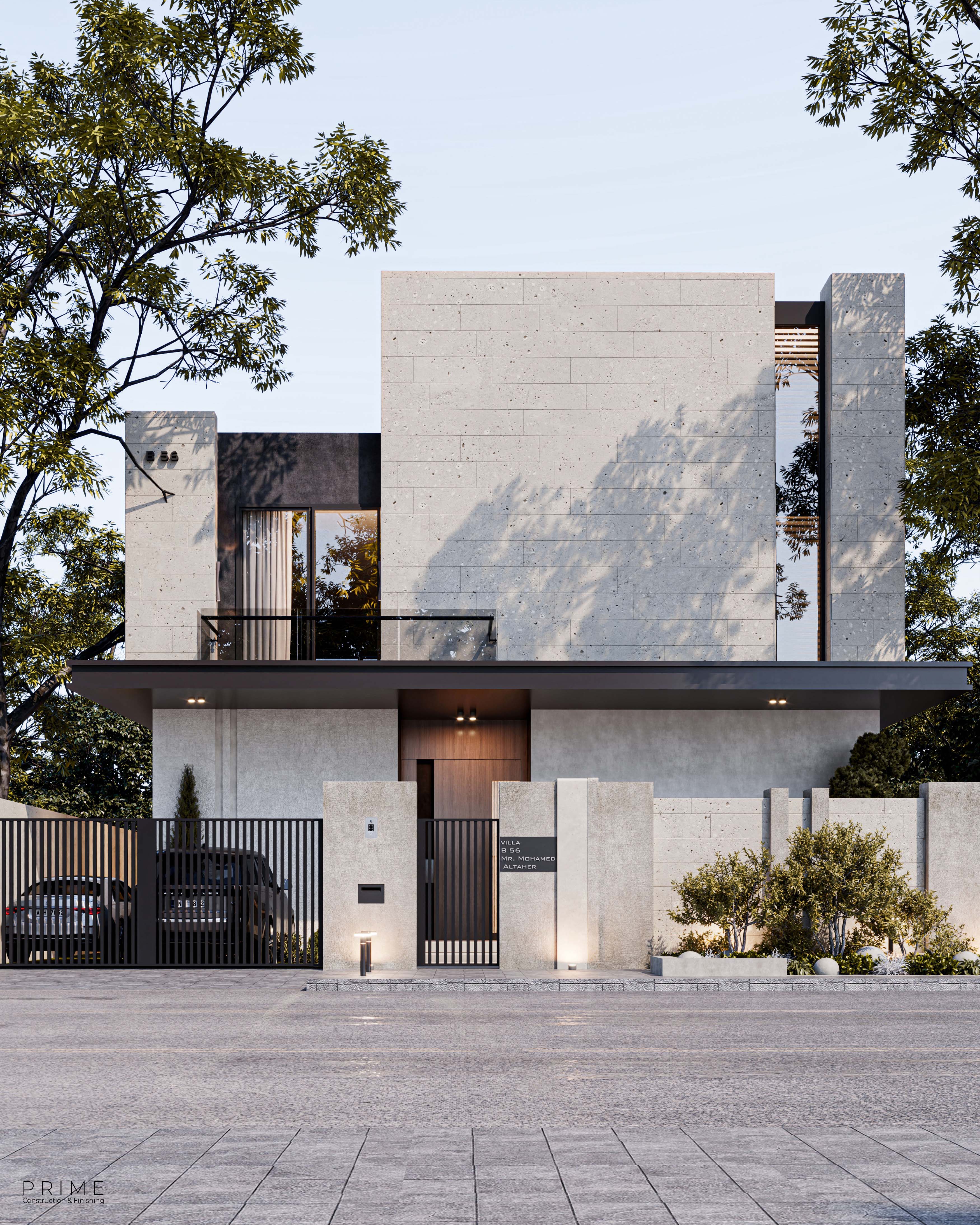 现代别墅立面设计丨芬兰波里丨Prime studio-11