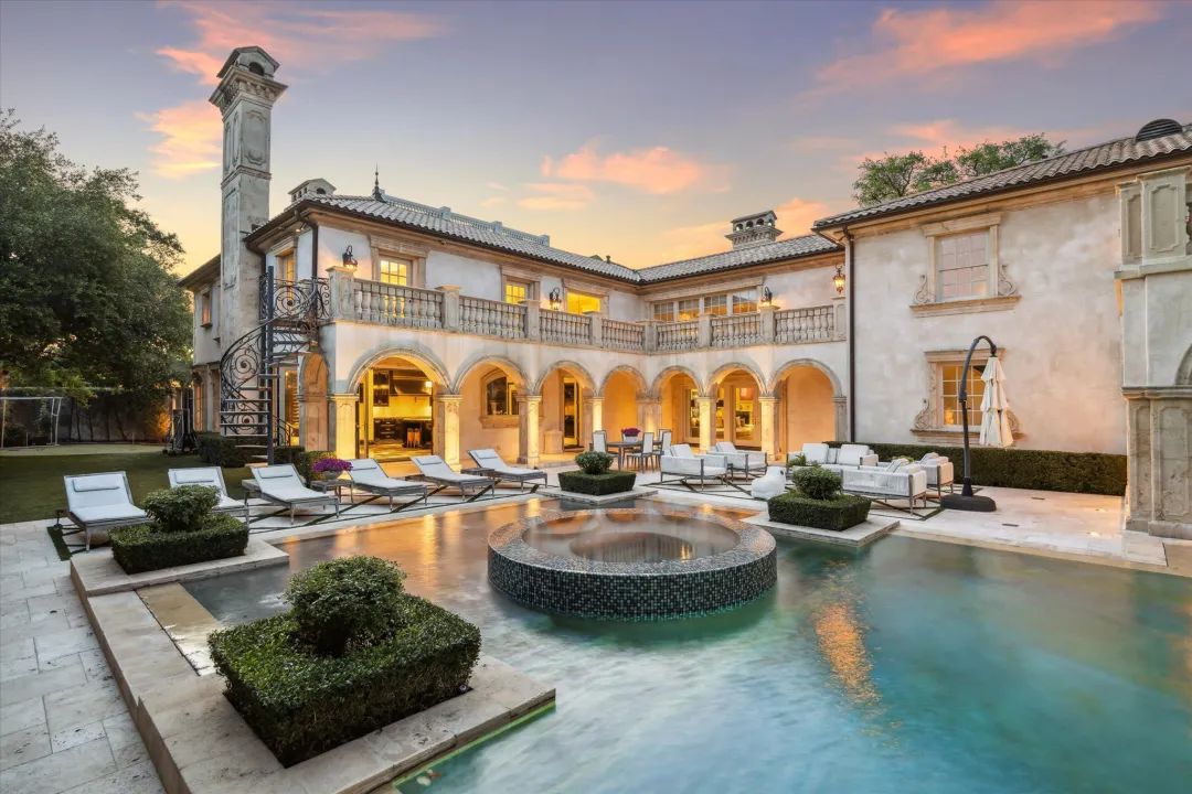 重焕新生的地中海庄园：休斯顿RiverOaks的永恒奢华-5