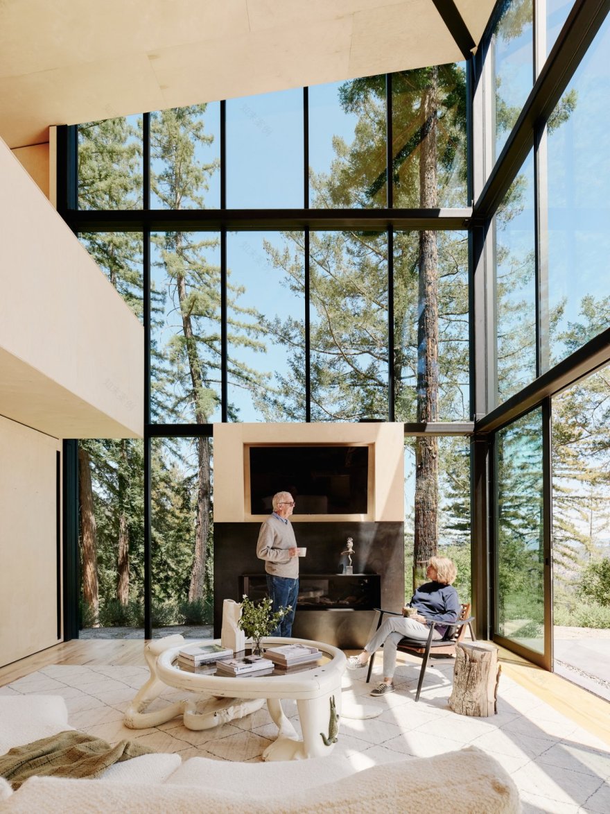 Mount Veeder Outpost 住宅丨美国加利福尼亚丨Atelier Jorgensen-15