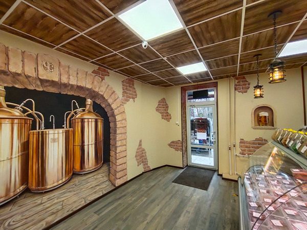 啤酒商店艺术设计-13