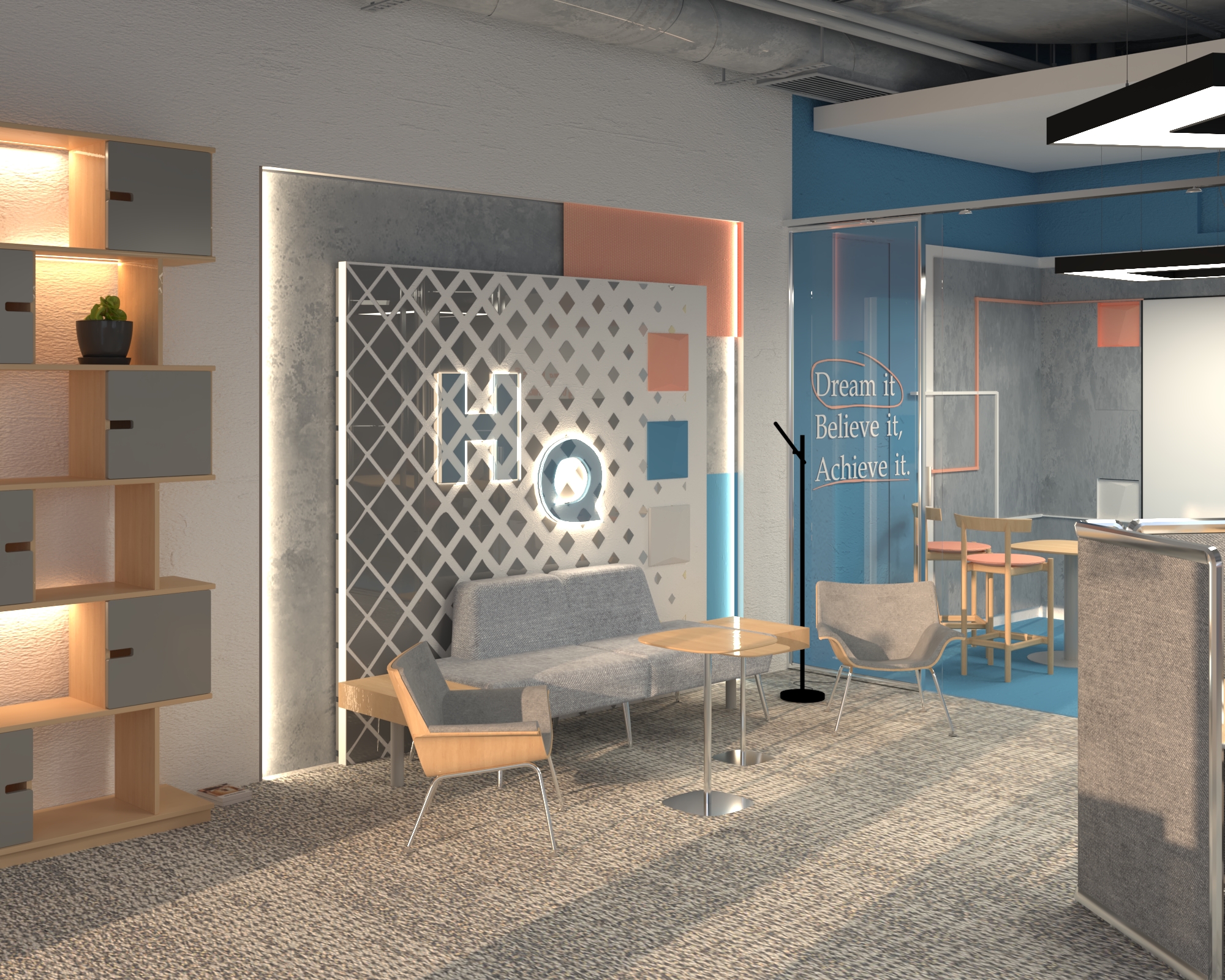 总部 – 联合办公空间设计-16