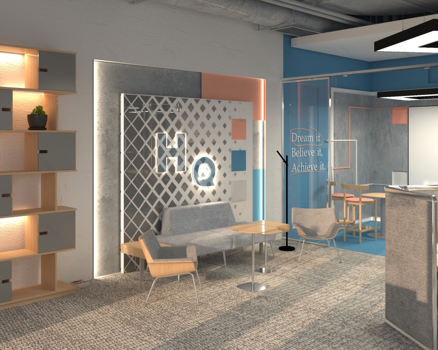 总部 – 联合办公空间设计-16