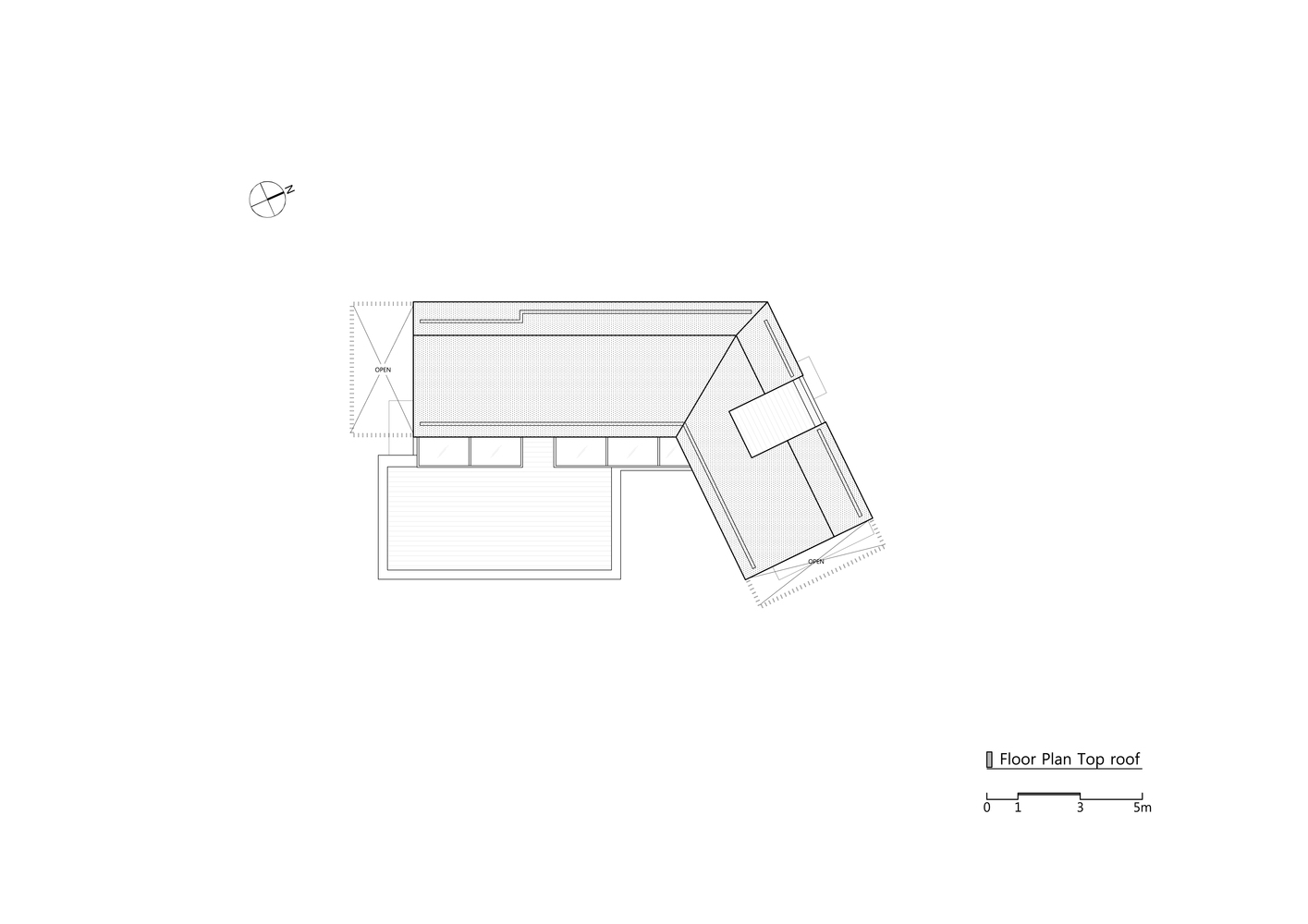 韩国乡村白色百叶窗展馆屋-41