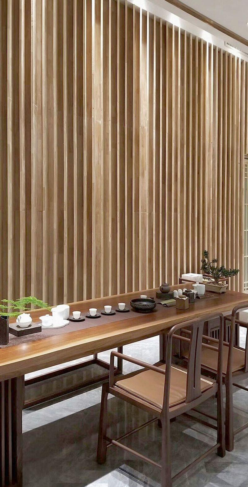 贵阳凯宾斯基酒店蓝城地产桃李春风小镇展厅——新中式雅致茶语空间-18