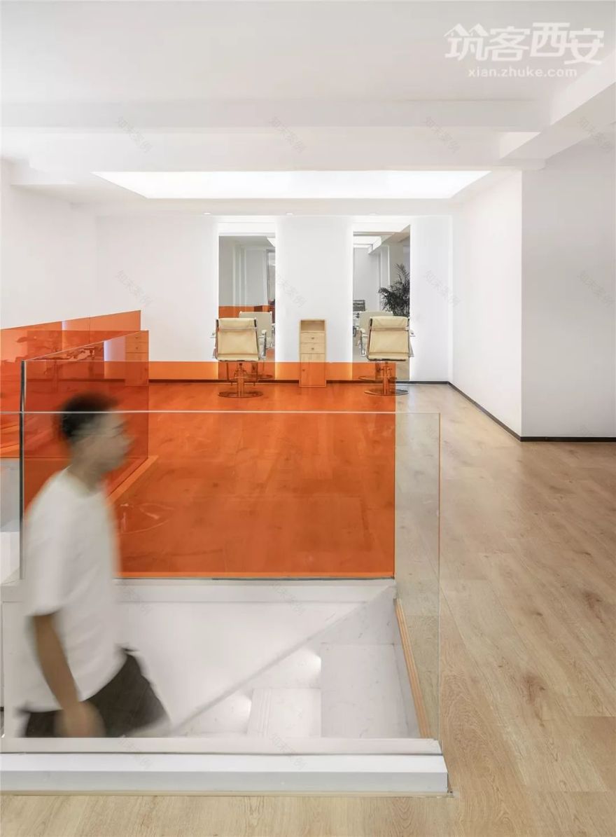 西安 T11 商圈的时尚美发空间 | 打破层高限制,展现极致设计魅力-110