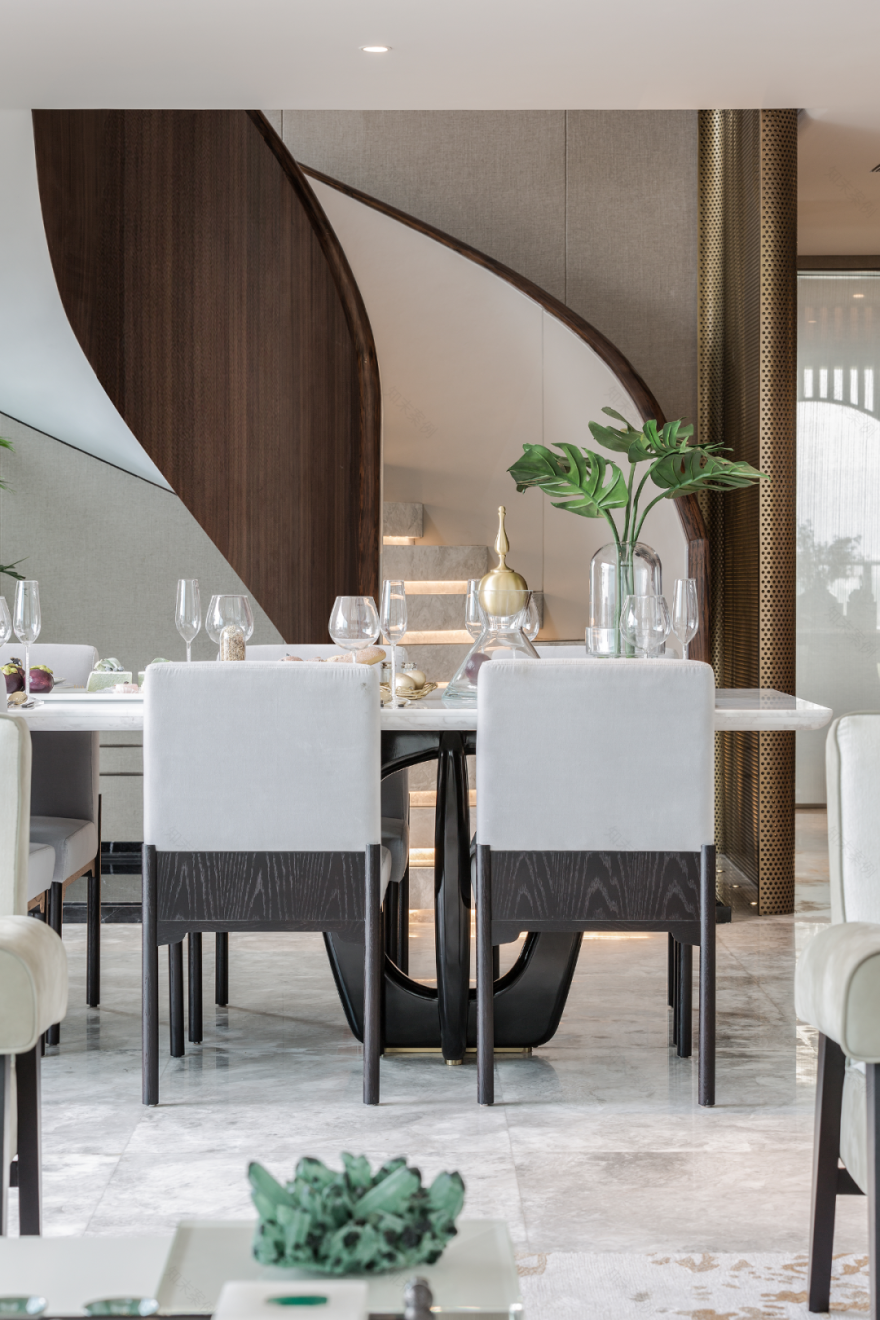 内敛空间力量感,打造呼吸生活氛围丨上海云素空间设计-22