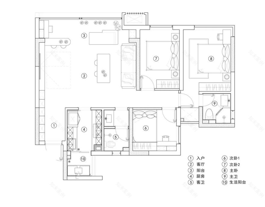 91m²现代风安居丨中国重庆丨维地营造工作室-8
