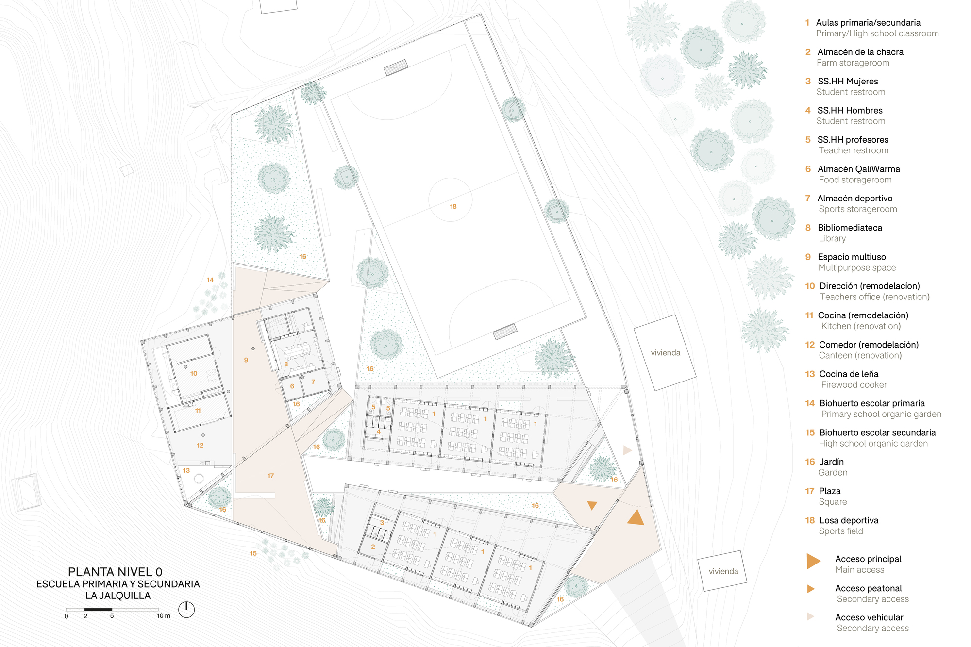 米拉多尔拉哈尔基利亚学校丨秘鲁卡哈马卡丨Semillas-26