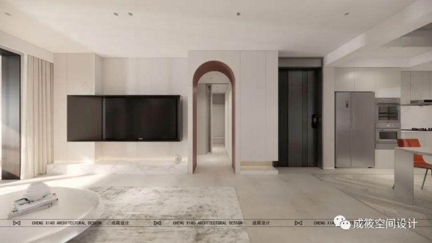 温暖爱巢 · 现代风无主灯设计丨中国上海丨成筱设计-14