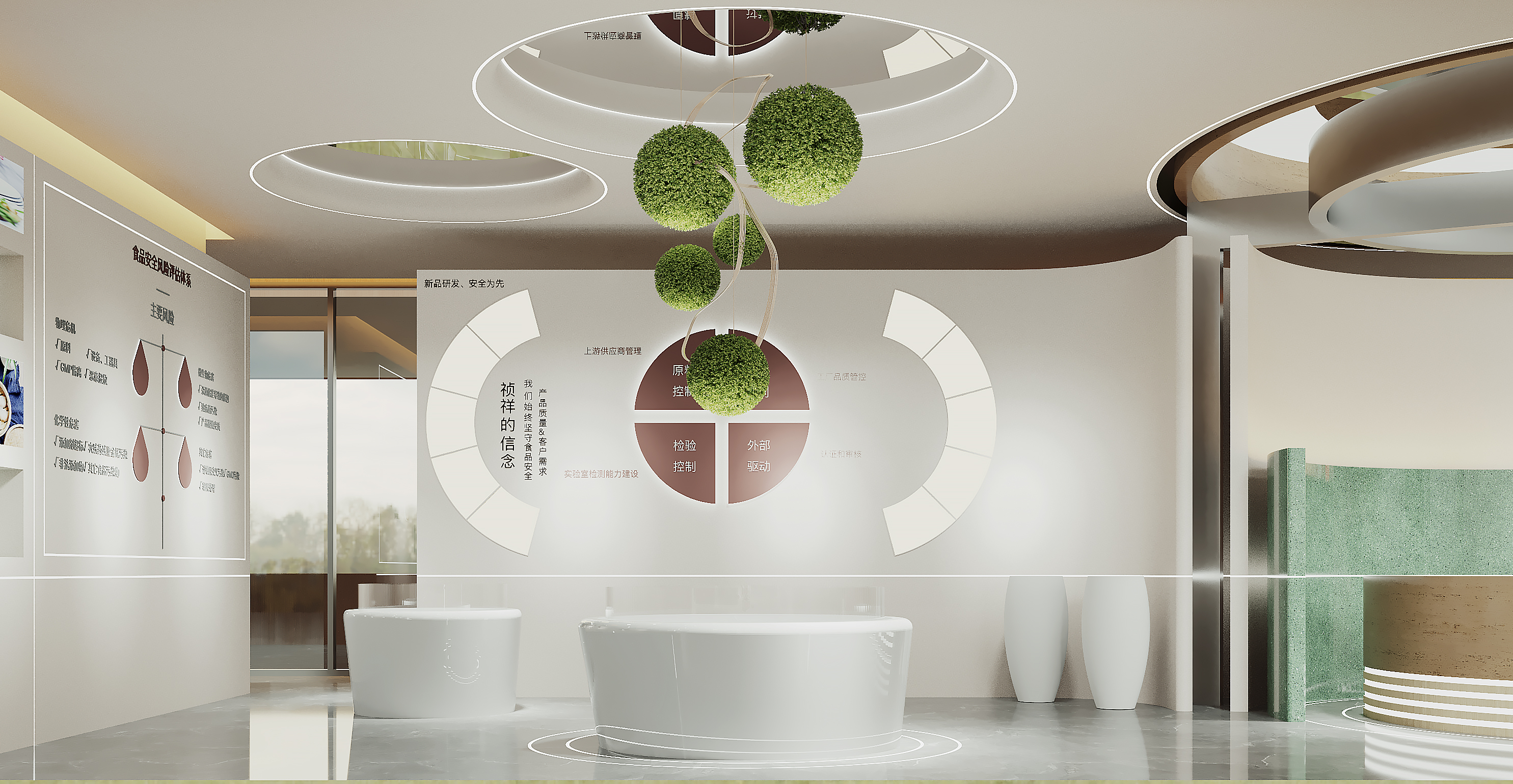 企业大厅展示空间展厅-8