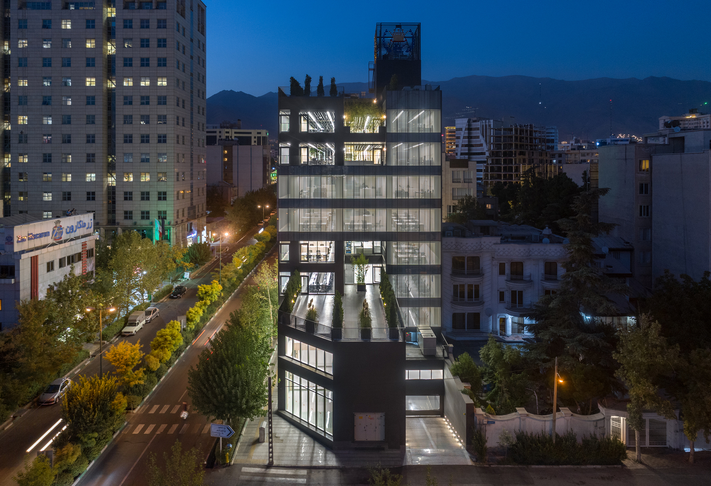 伊朗Gandom办公大楼-14