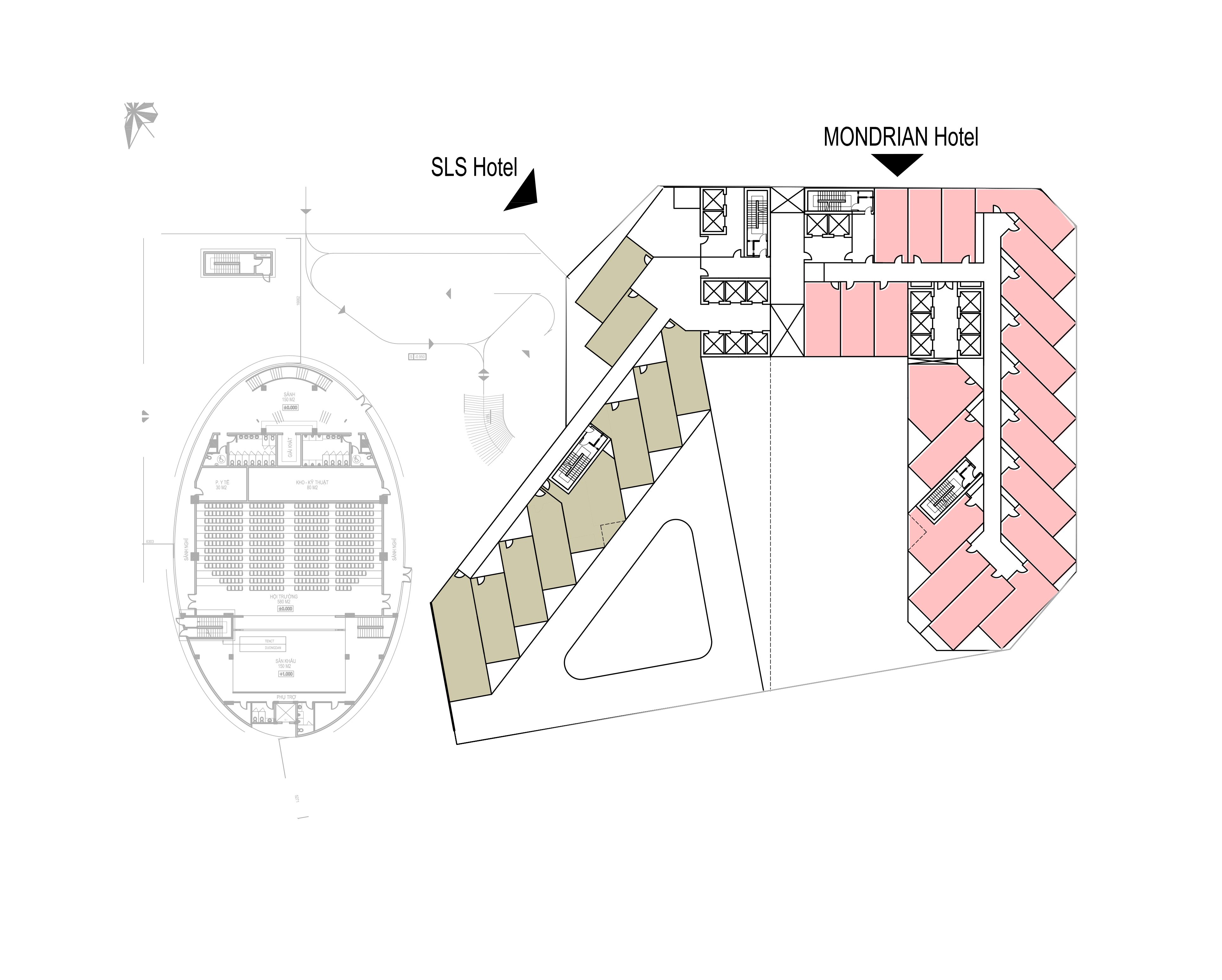 Melia and New world Hotel - Vega City in Vietnam-39