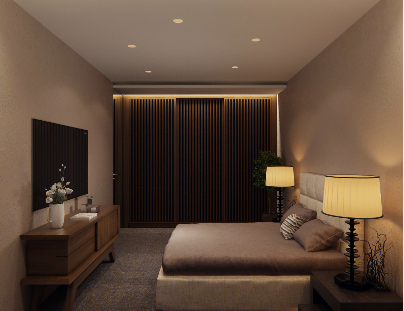 The interiors of the apartments are 360 m  in a residential complex Trilogy Alexandra Fedorova-11