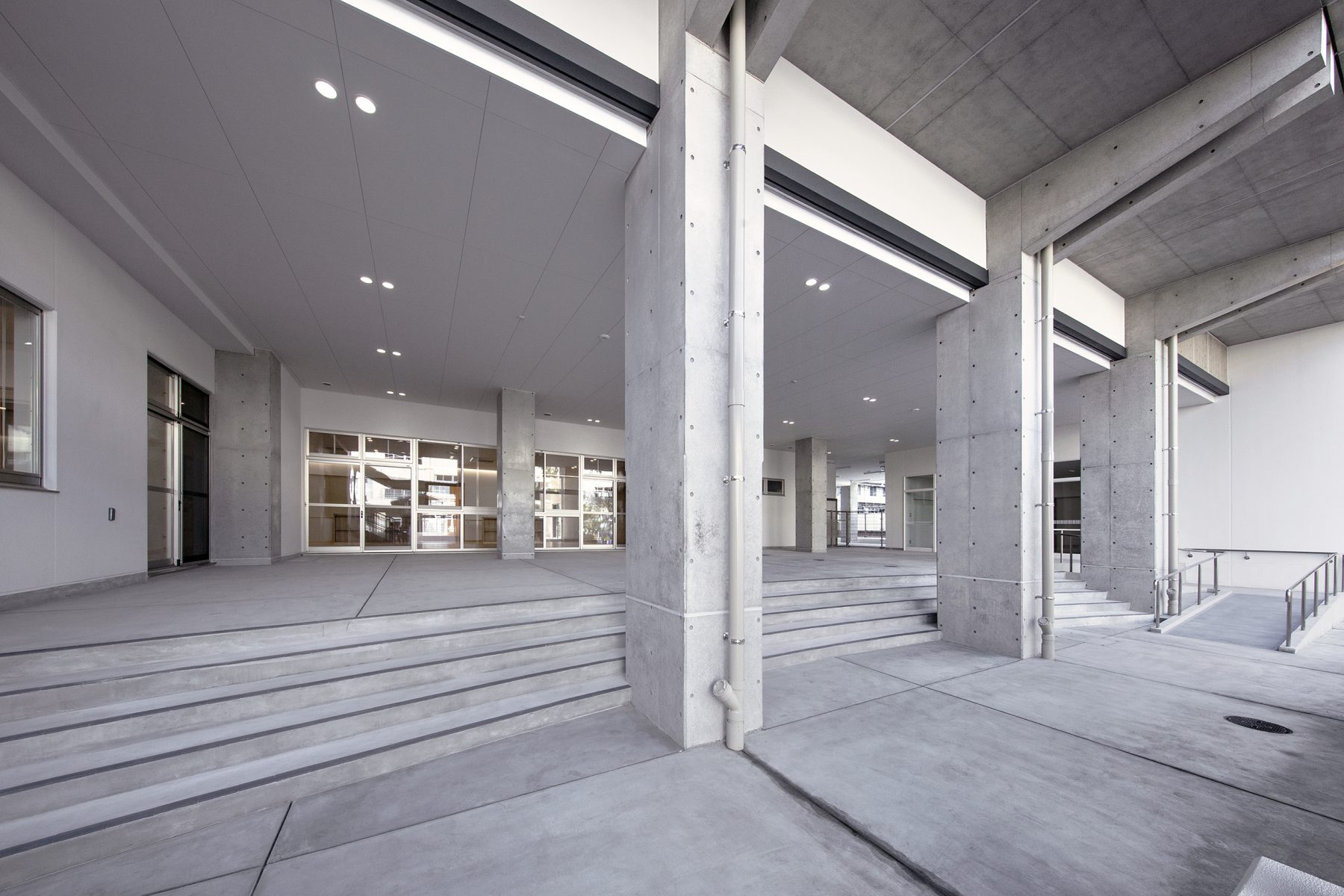 百道公民館・老人いこいの家及び百道小学校講堂兼体育館複合施設丨環・設計工房-8