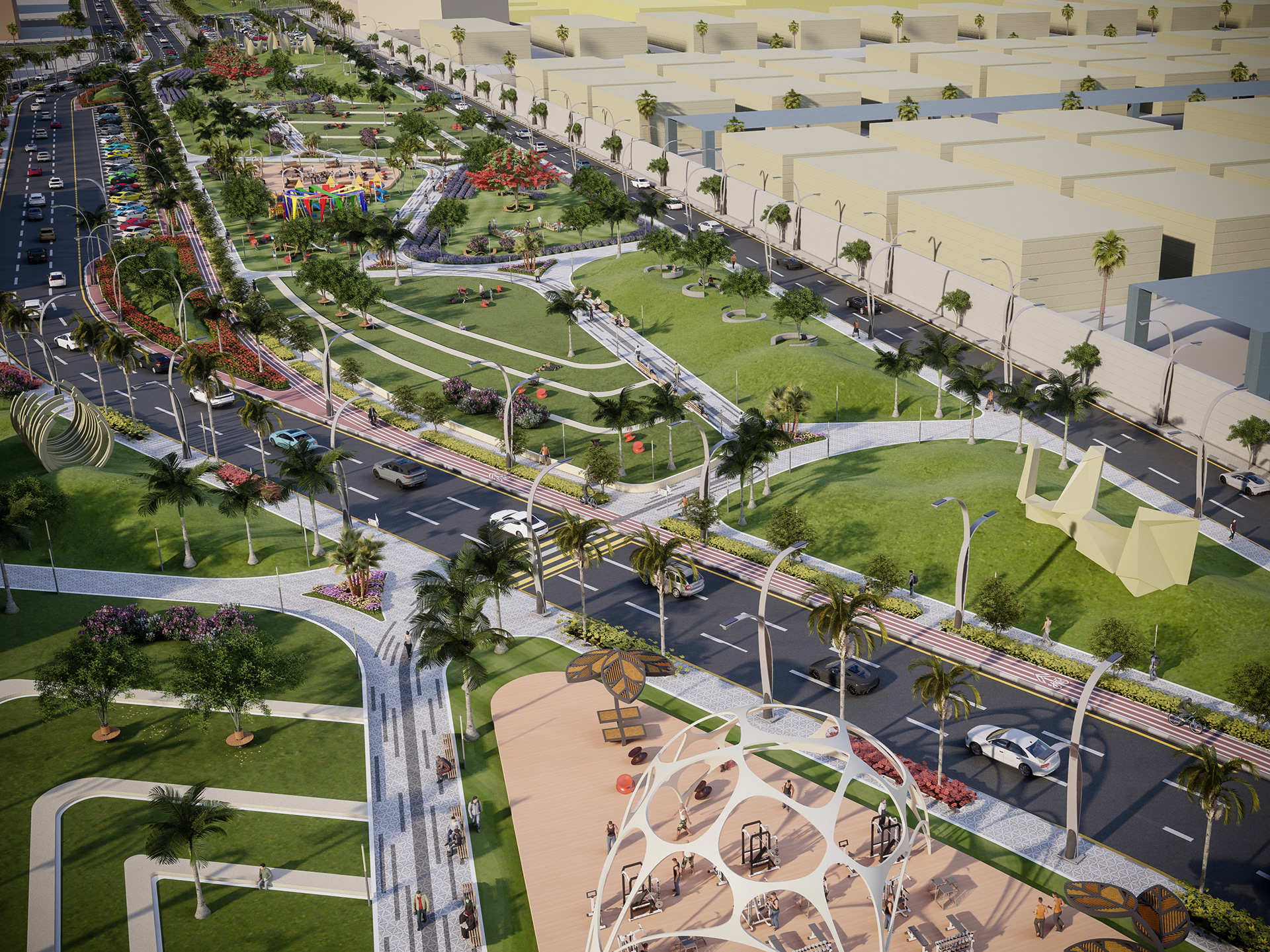 塞得港海德公园丨埃及丨ABDULRHMAN ASHRAF-27