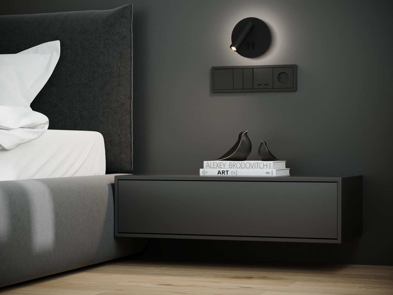 乌克兰基辅 59㎡极简风公寓-7