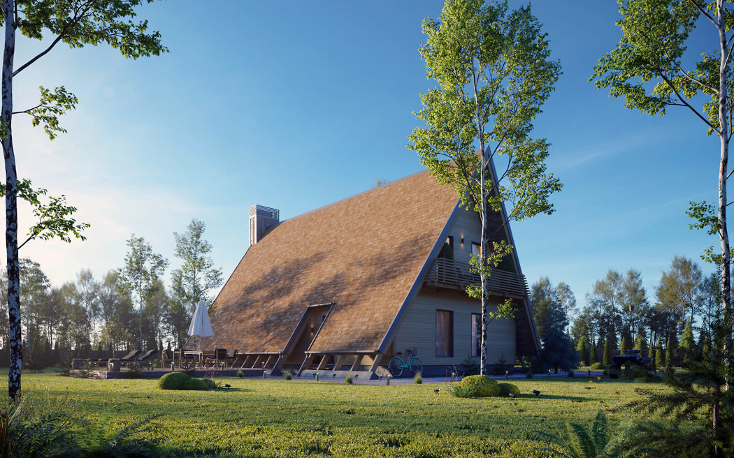 乌克兰利沃夫triangular住宅  BY Visuals-6