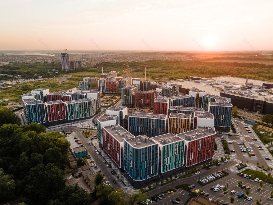 乌克兰 Respublika 住宅区——活力宜居的现代社区-43