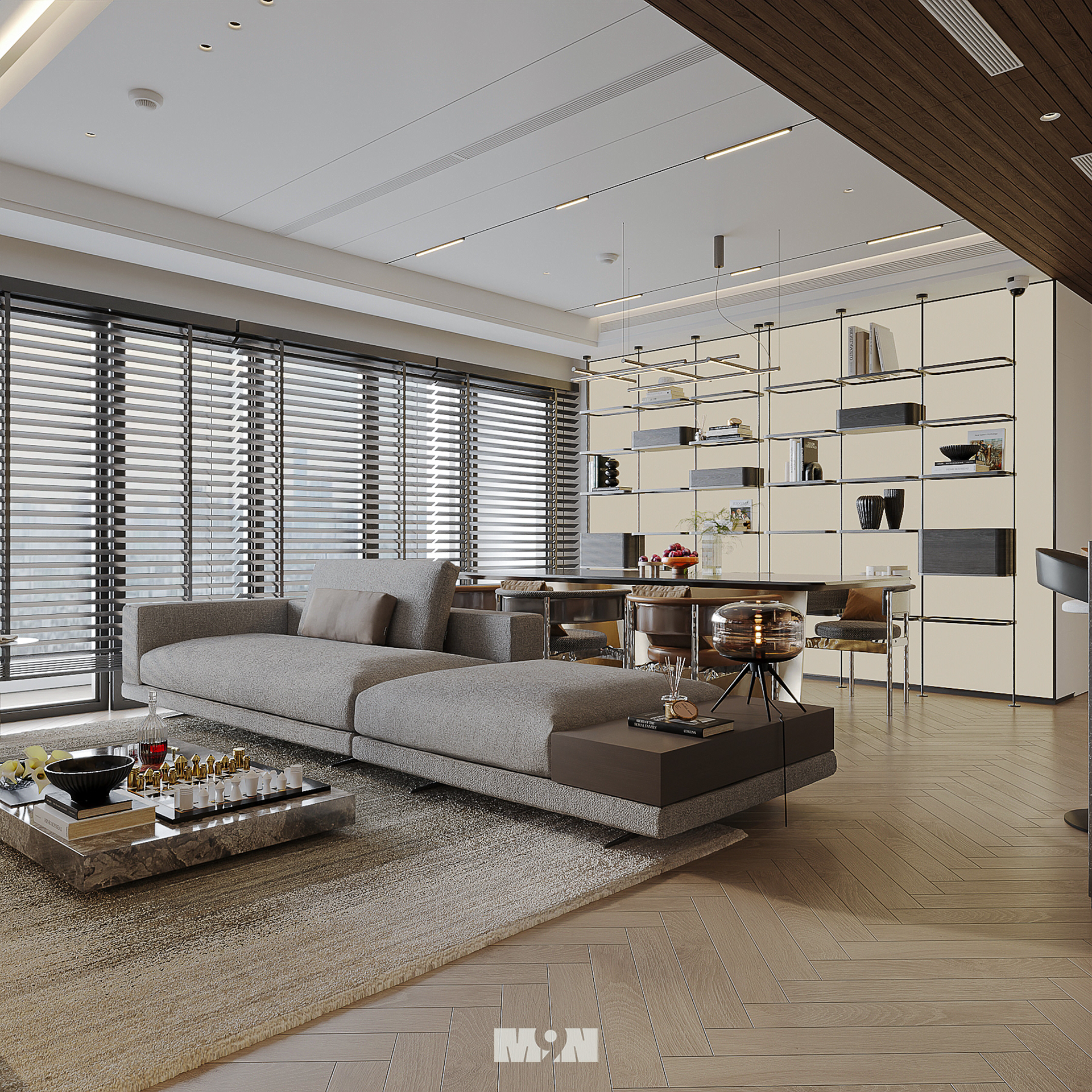 3dsMax Vip Livingroom Scene By Min-Concept 34-12