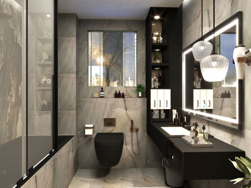 Villa El Shorouk – New Cairo公寓丨埃及开罗丨Cordoba Engineering & Construction-38