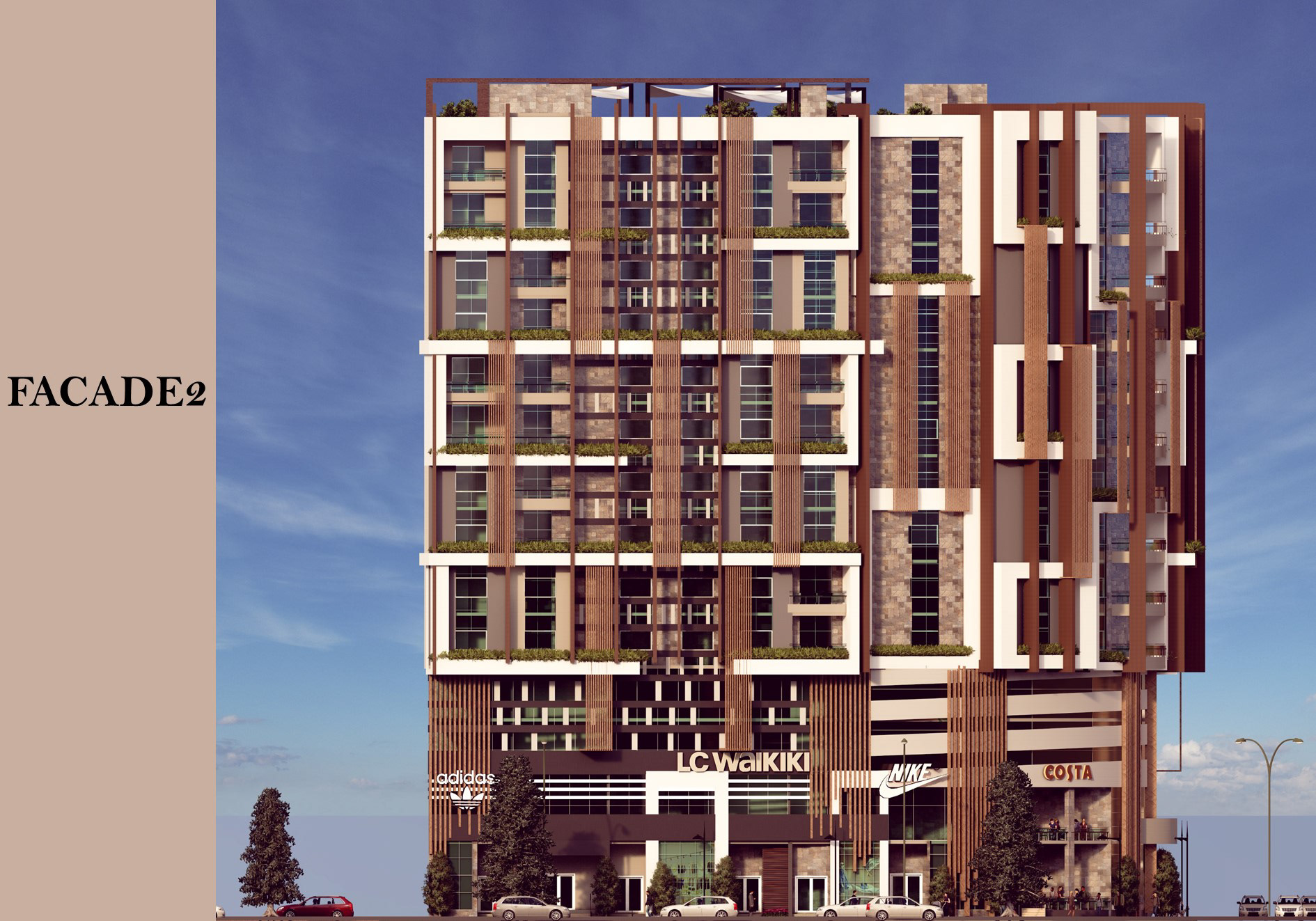 HIGH STREET（混合用途建筑）丨MARYAM AYMAN-23