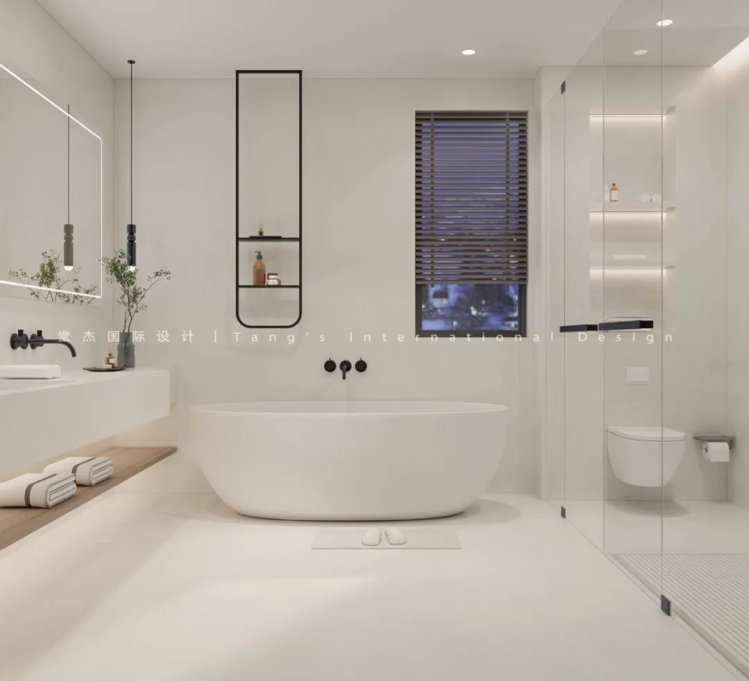 奶白色别墅 · 简约与实用的完美融合丨堂杰国际设计-52