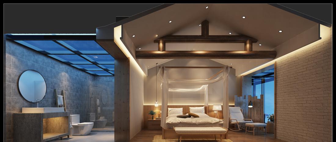 北京侘寂风民宿3#院-2