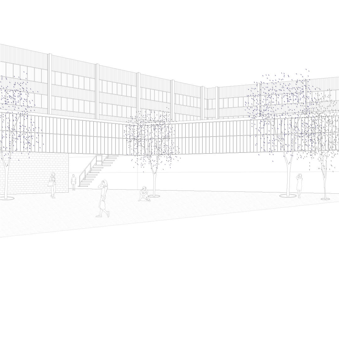 将法兰克福工业多边形改造为艺术大学校园丨德国法兰克福丨Lea Roth,Celina Philipps-11