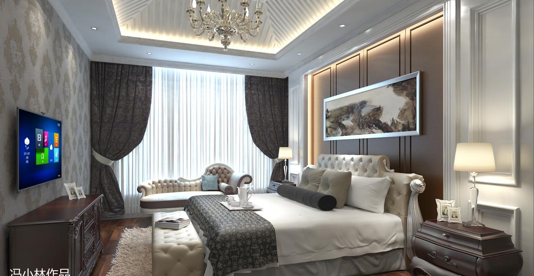 南通叠石桥简欧豪华别墅设计-14