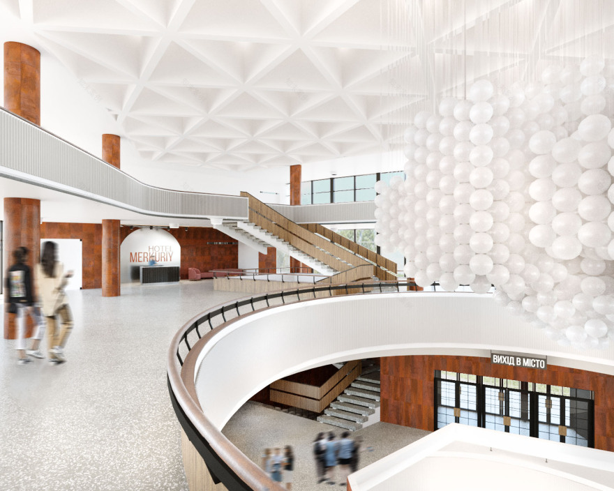 主汽车客运站“利沃夫”室内改造项目丨乌克兰利沃夫-5