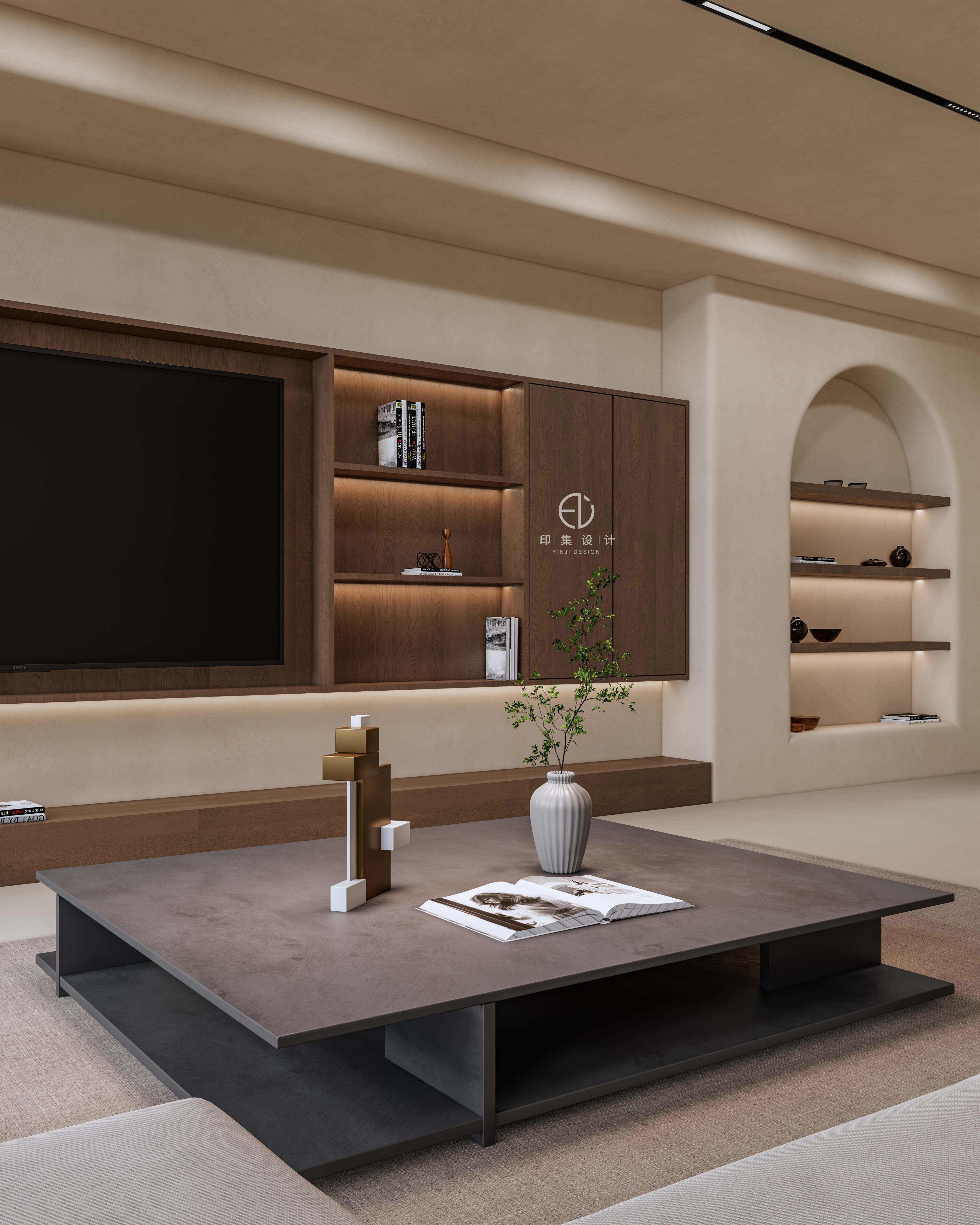 233㎡黑胡桃中古风，东方雅境，大美不言-22