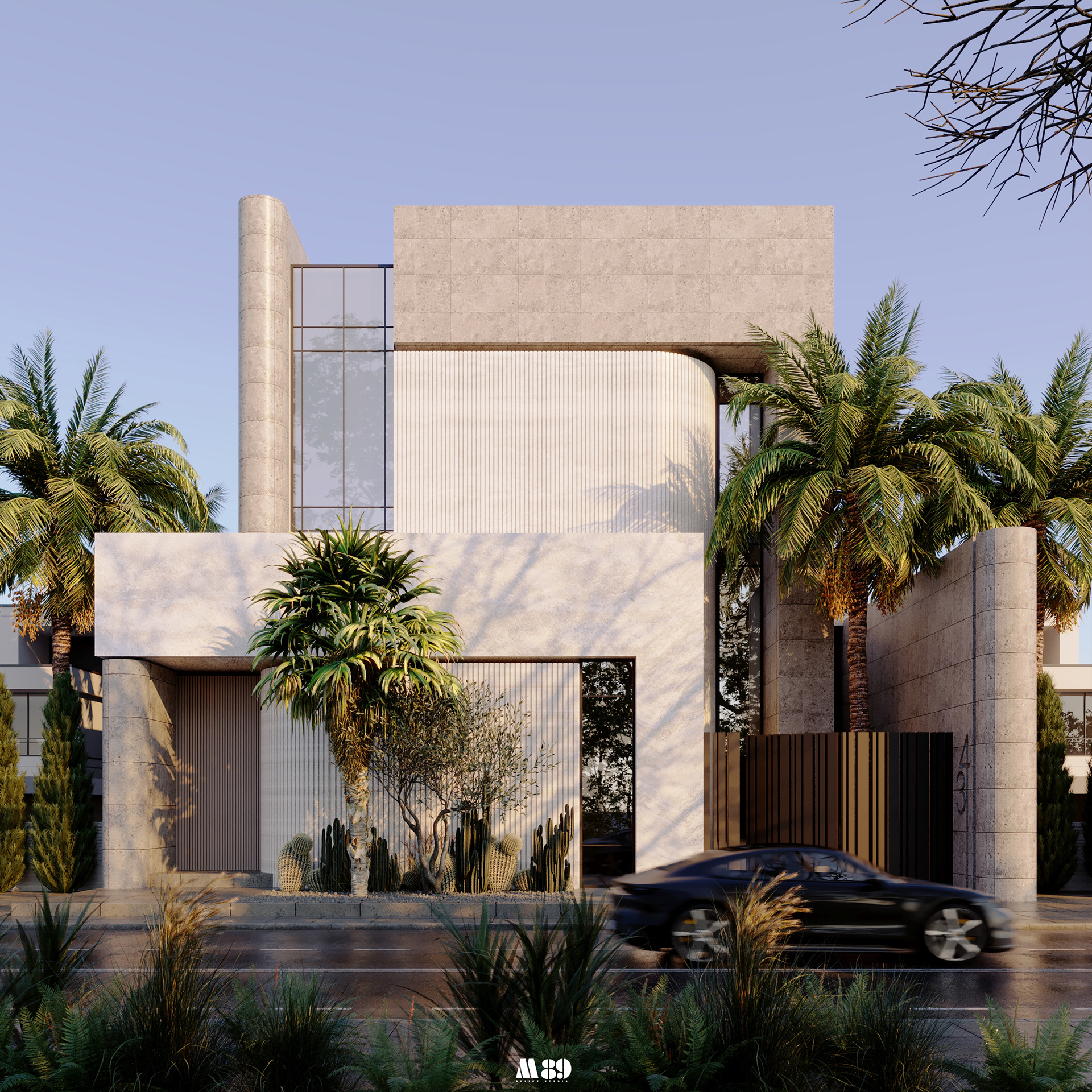 26号别墅·沙特阿拉伯的现代别墅丨Moamen Amin-0