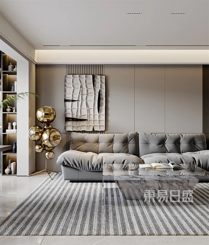 120m²简约风装修，舒适生活从空间开始-20