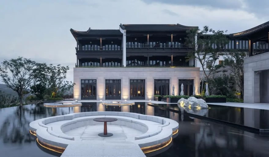 浙江台州星野嘉助酒店丨中国台州丨GTS 蓝颂设计-7