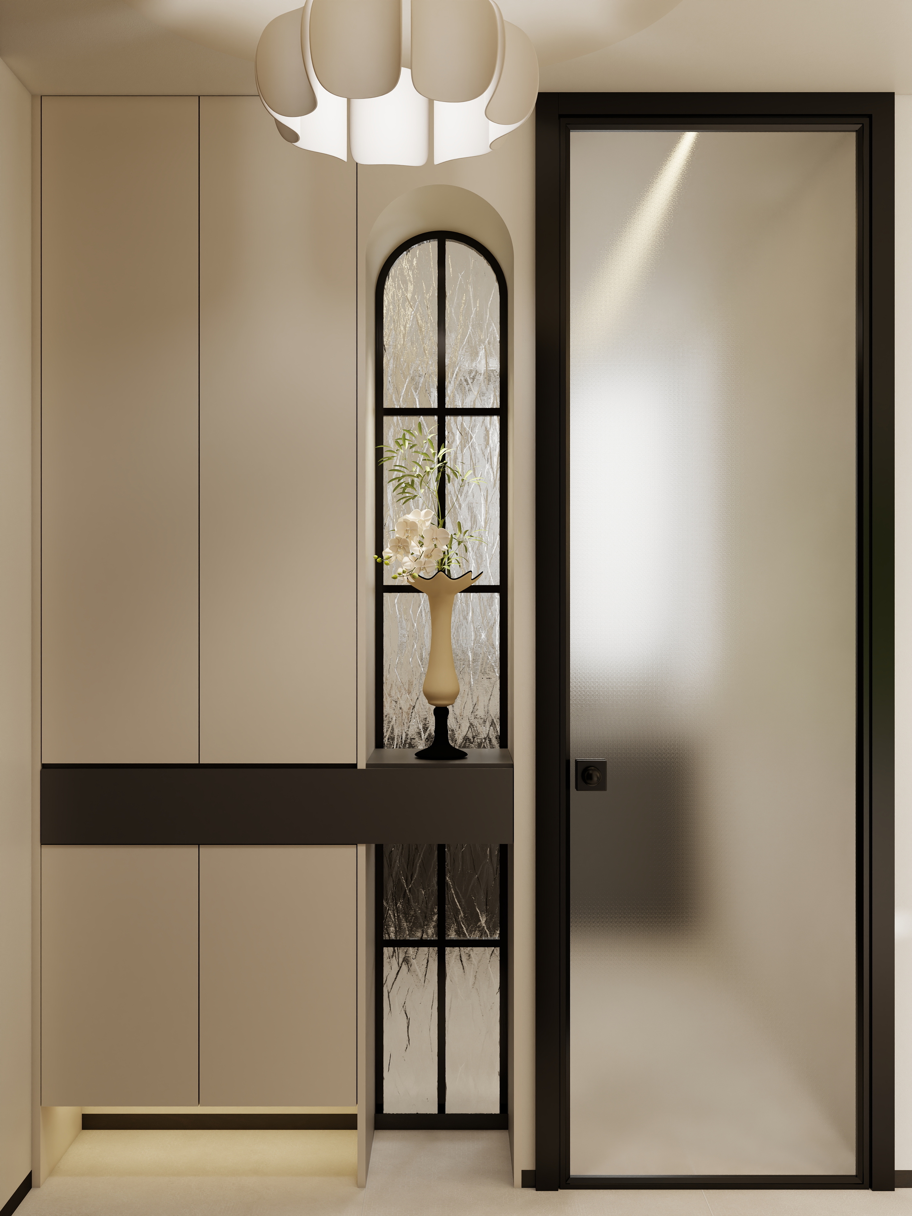 原创设计  极简奶油风室内设计-8