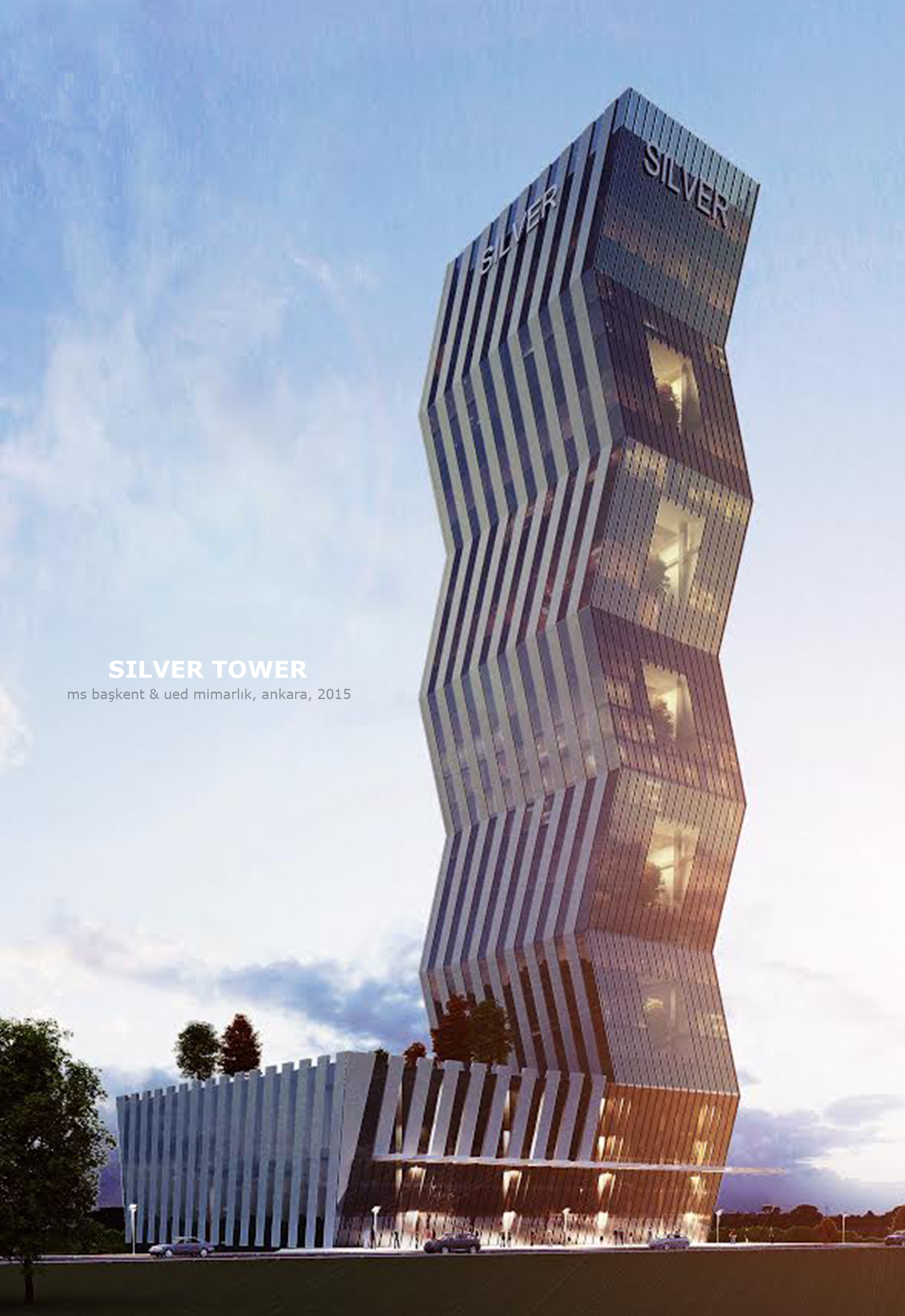 银塔商业办公楼室内设计解析-0