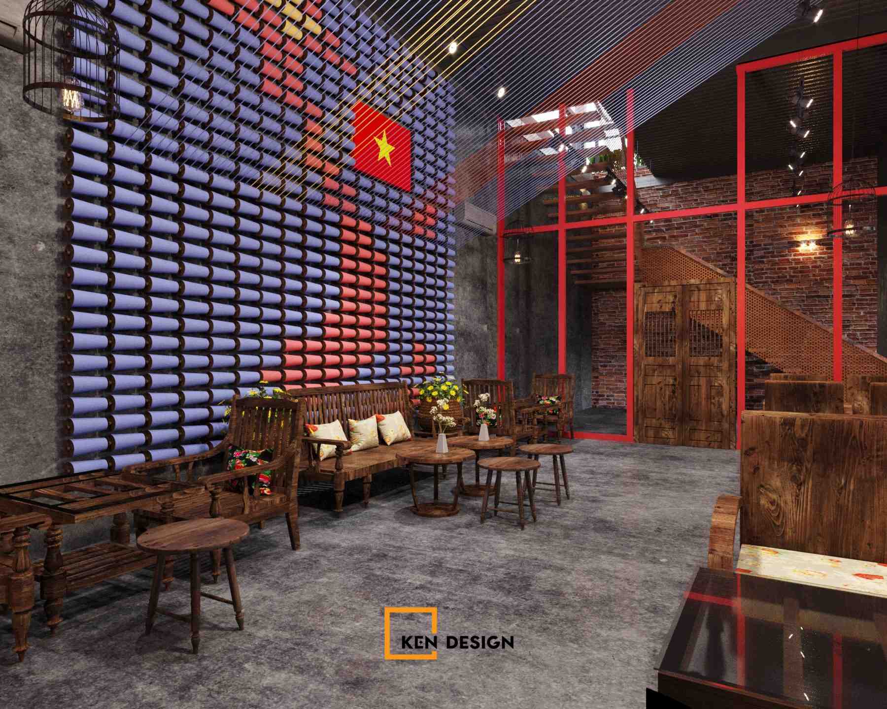 Cafe Tự Do Hà Nam（河内自由咖啡馆）丨越南河内丨Ken Design-49