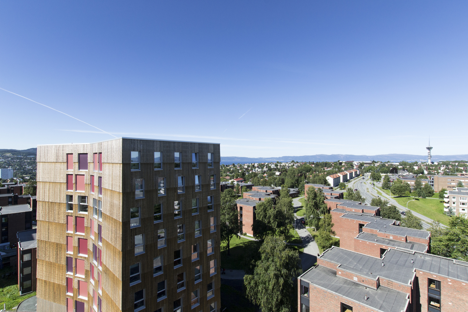 挪威Moholt木质塔楼-13