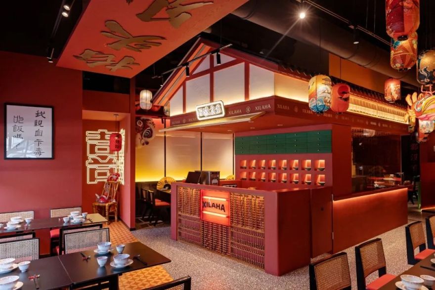 温州喜辣哈 XILAHA 餐厅丨中国温州丨NinePick Design 杦拾设计-27