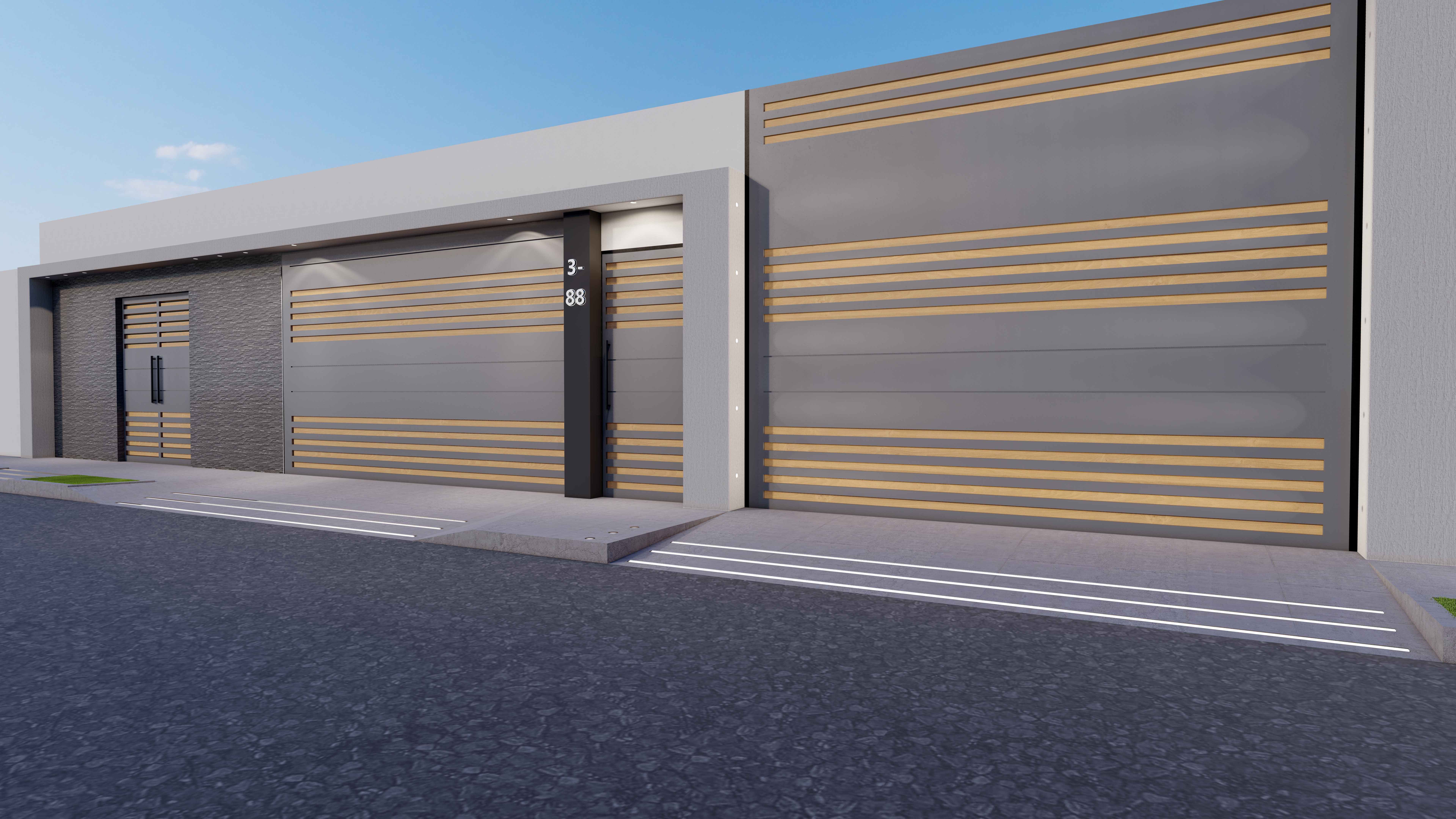 Propuesta de Fachada - Oficina Empresarial-4