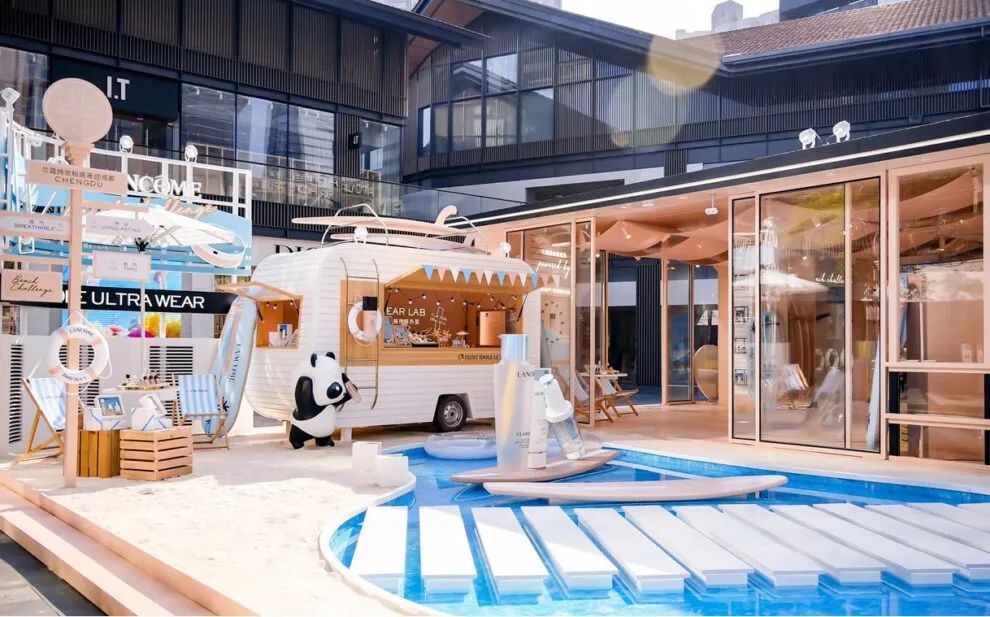 Lancöme 成都“海滩俱乐部”快闪店丨中国成都-5