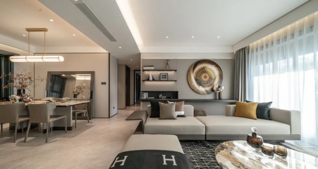 金茂南京云萃府样板间丨中国南京丨牧笛设计,赛瑞迪普空间设计-6