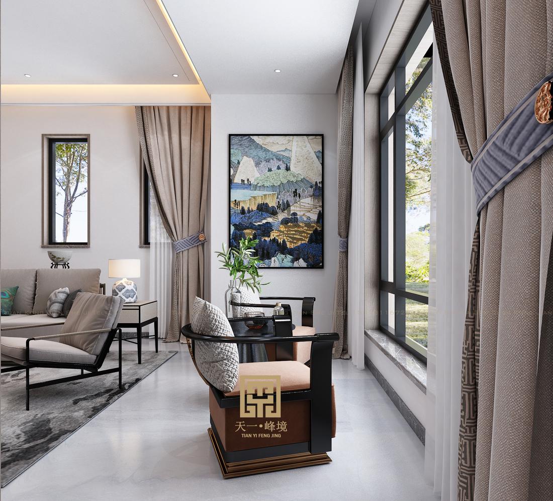山水诗意 · 自然与和谐共生的家庭空间设计-19